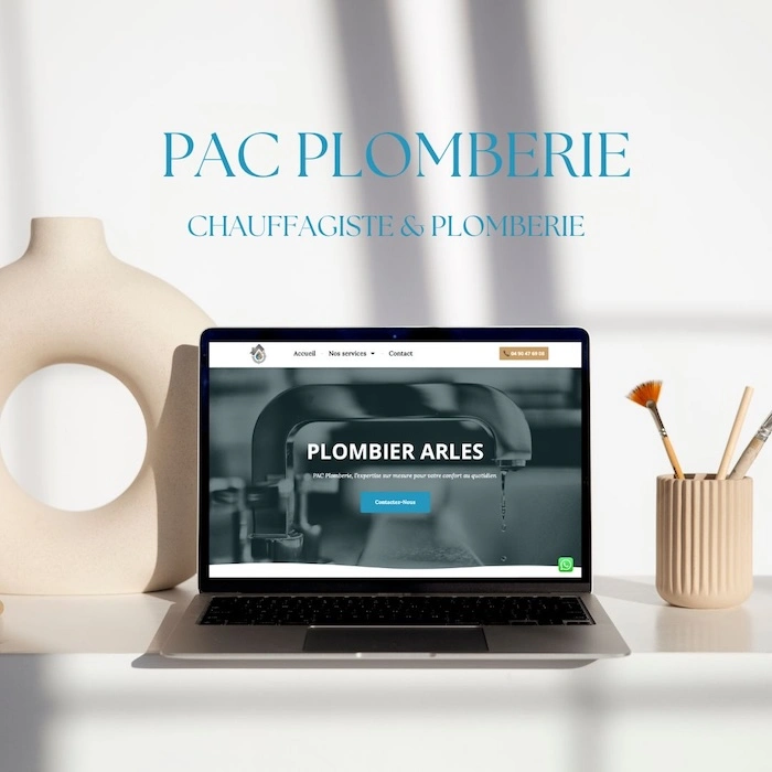 Pac Plomberie site wordpress