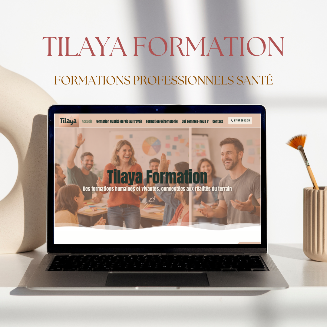 creation site web WordPress Tilaya Formation